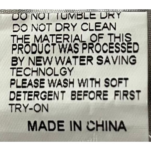 NO MFG. TAG LONG BELL SLV V-NECK RUFFLE LAYERS MIDI DRESS, WOMENS, S-BROWN/CREAM - Picture 12 of 12